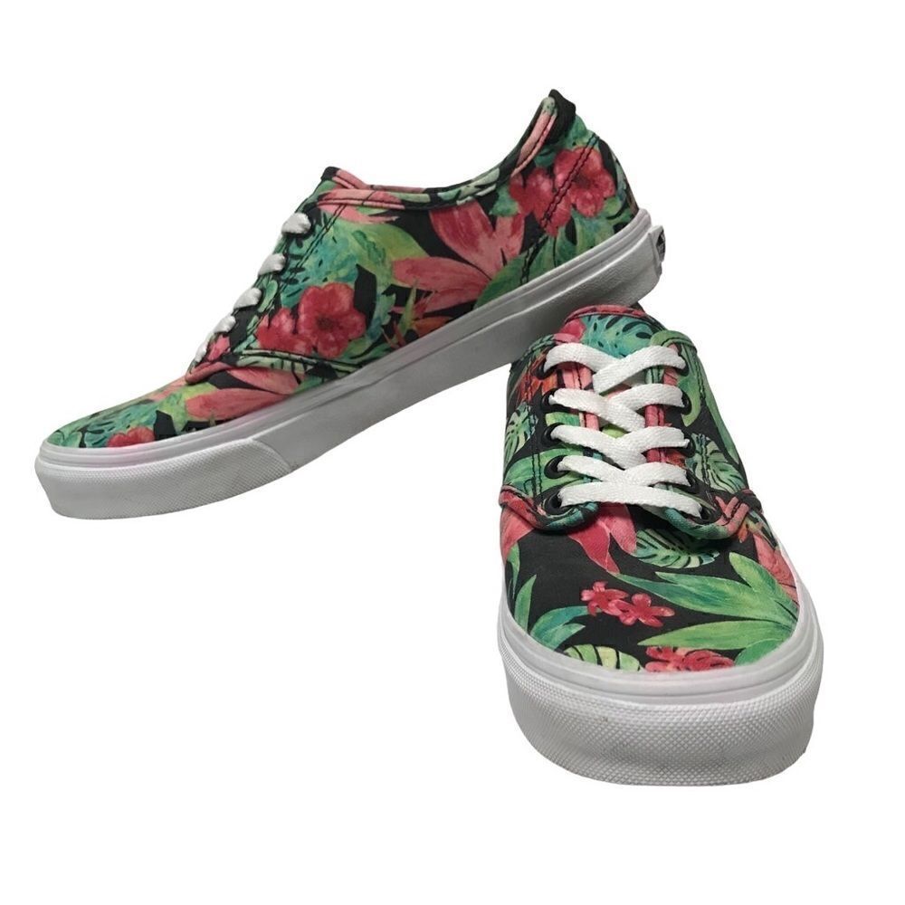 Vans tropical Hawaiian print sneakers 8.5‎